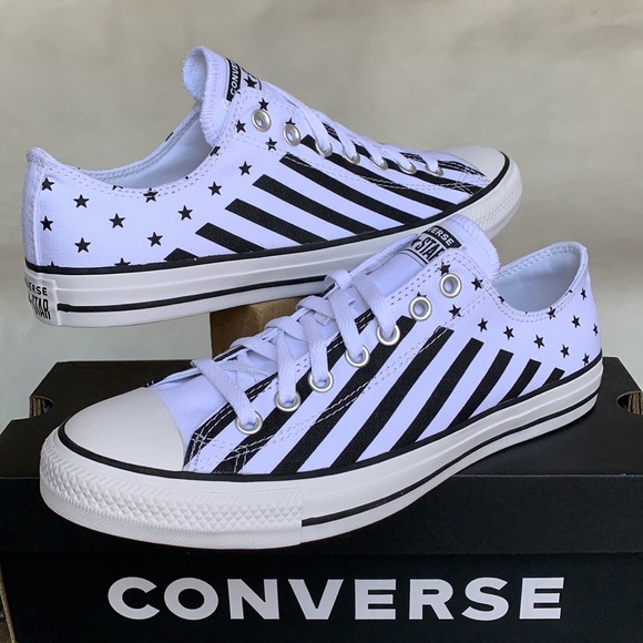 CONVERSE CTAS OX WHITE/BLACK/WHITE MENS - Picture 5 of 15